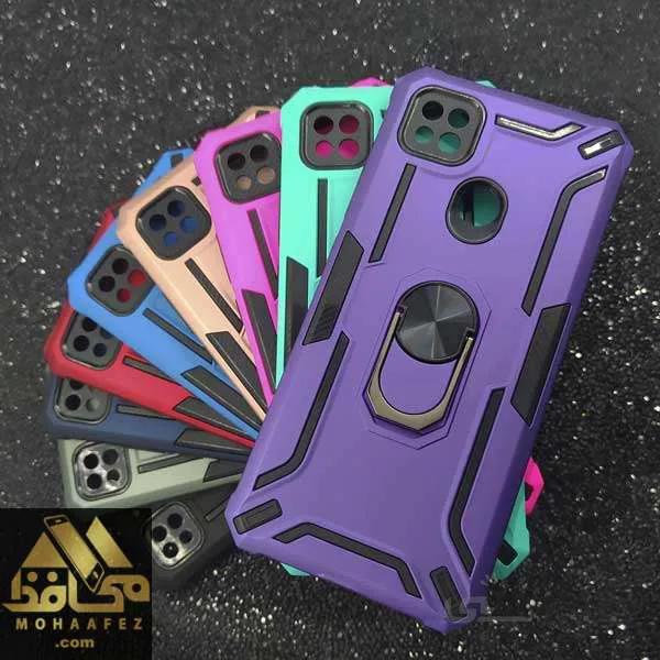 قاب ضد ضربه شیائومی Redmi 9C هولدر دار کد XM248