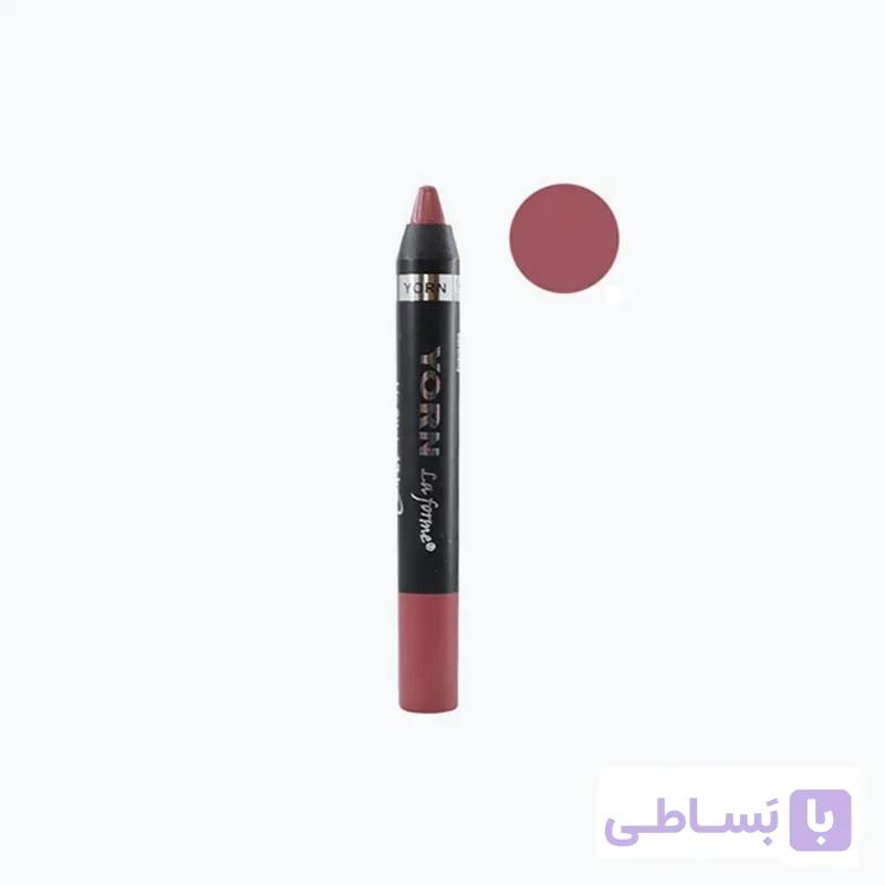 رژ لب مدادی یورن شماره 107