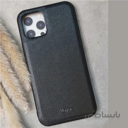 قاب چرمی Kajsa مدل Lux Leather مناسب برای Apple iPhone 12 Pro