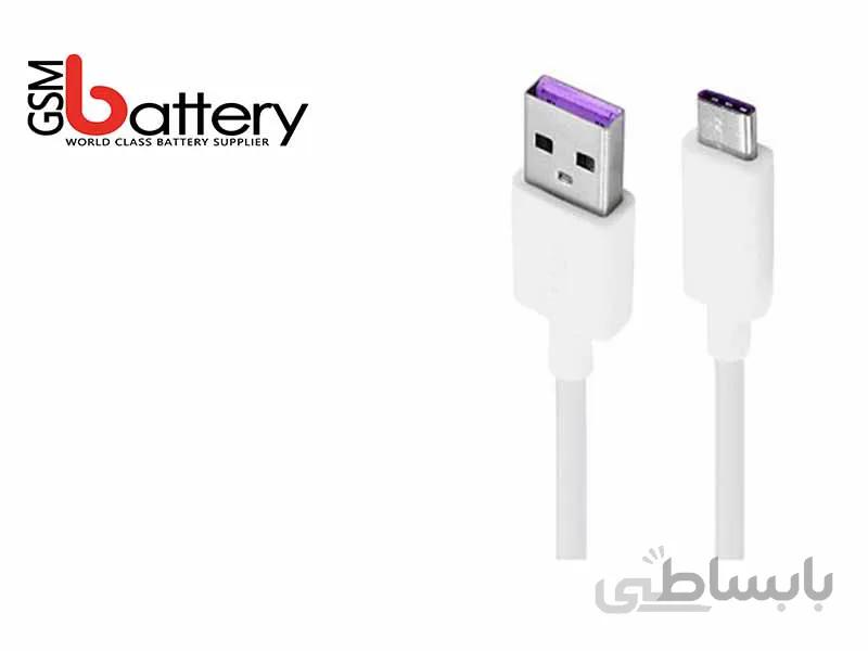 کابل اصلی کوتاه سریع تایپ سی هواوی Huawei HL1480 USB 3.1 To Type C Cable 30cm ا Huawei HL1480 USB 3.1 To Type C Cable 30cm