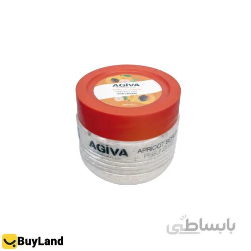 ژل اسکراب لایه بردار آگیوا با رایحه هلو 350 میل ا Agiva Peach Scrub Peeling Gel 350 ml
