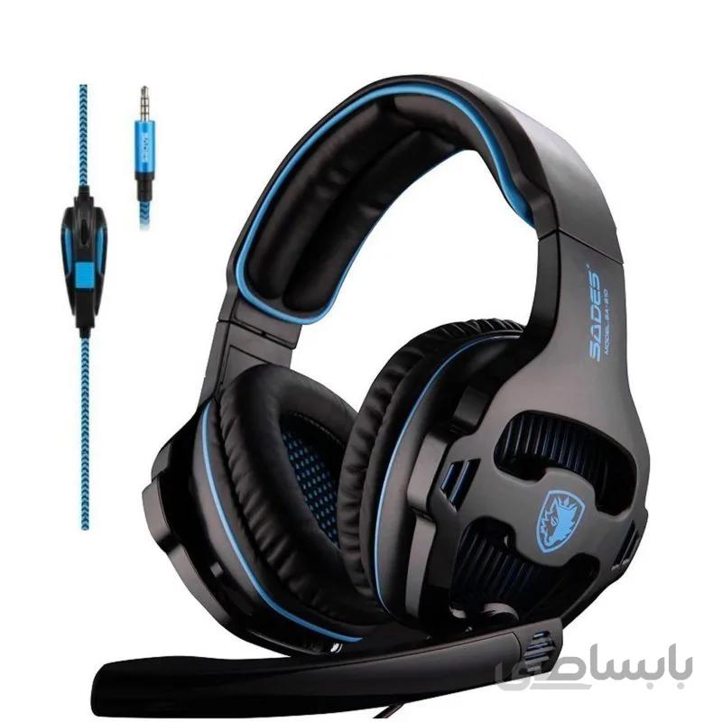 هدفون مخصوص بازی سیدز مدل SA810 آبی