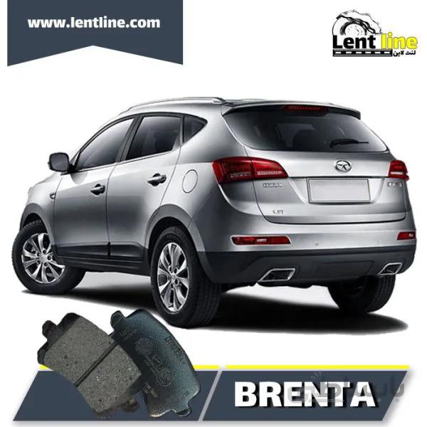 لنت ترمز عقب جک S5 اتوماتیک برند Brenta