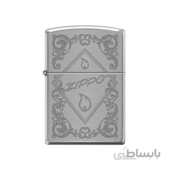 فندک زیپو مدل Zippo Framed Flame کد 28943 ا Zippo Framed Flame 28943 Lighter