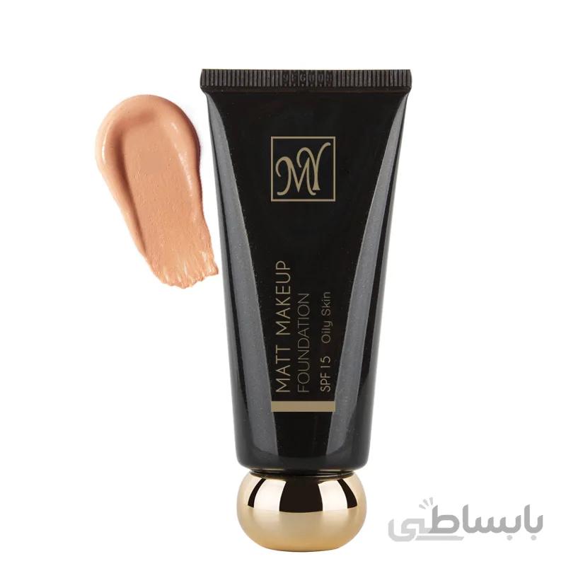 کرم پودر مای سری Black Diamond مدل Velvet Makeup شماره FS04 ا MY Black Diamond Velvet Makeup Foundation No FS04