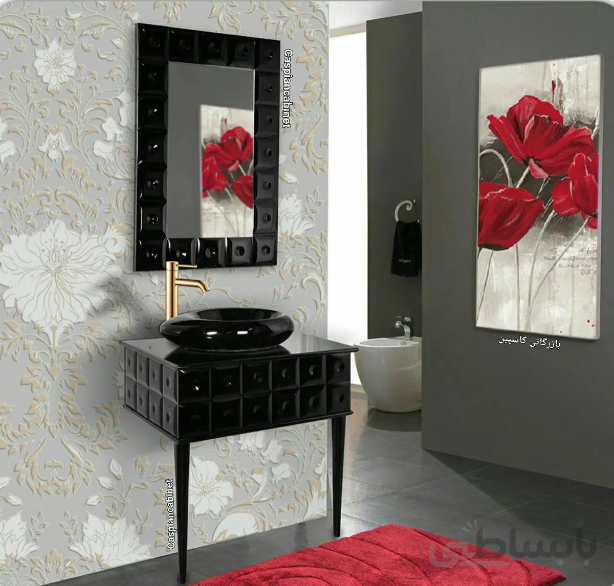 روشویی کابینت دار هلیدا75سانت ا روشویی کابینت دار هلیدا75سانت