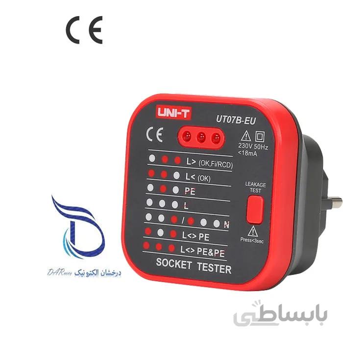 سوکت تستر RCD یونیتی UNI-T UT07B-EU