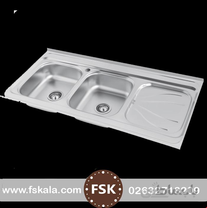 سینک دو لگنه نیمه فانتزی SA05 روکار