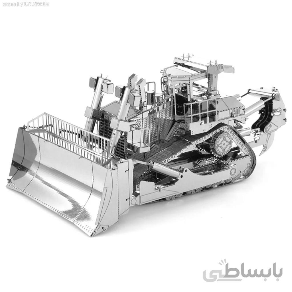 پازل فلزی سه بعدی بولدوزر