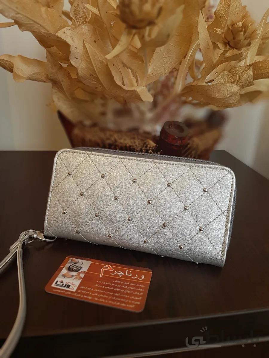 کیف پول دستی زنانه