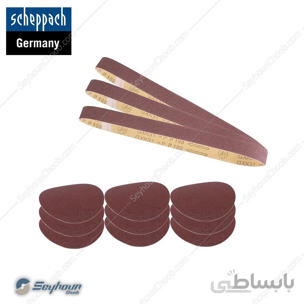 پک 12 عددی کاغذ سنباده گرد و نواری شپخ مدل 3903301707 مناسب برای مدل BTS700