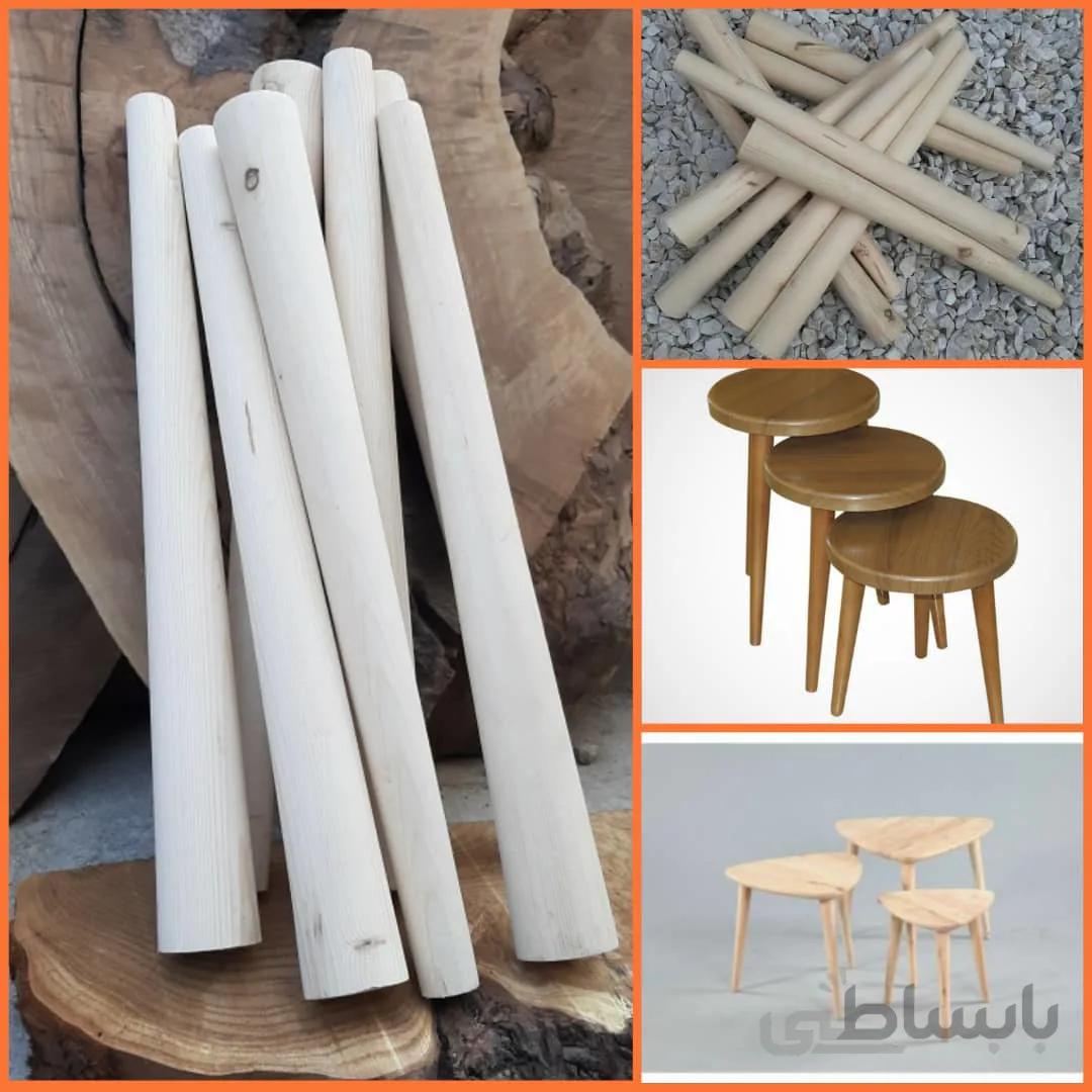 پایه مخروطی چوب روسی