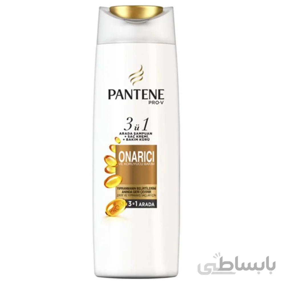 شامپو 3 کاره پنتن مخصوص موهای خشک و آسیب دیده حجم 470 میل