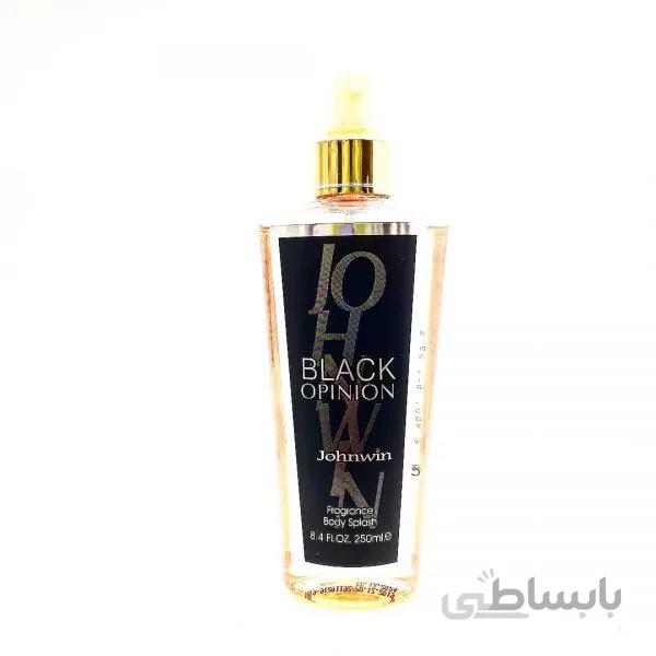 بادی اسپلش جانوین بلک اپینیون Body Splash Black Opinion Johnwin