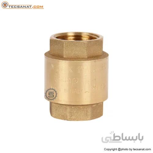 شیر یکطرفه یورک YORK ایتالیایی 1 اینچ