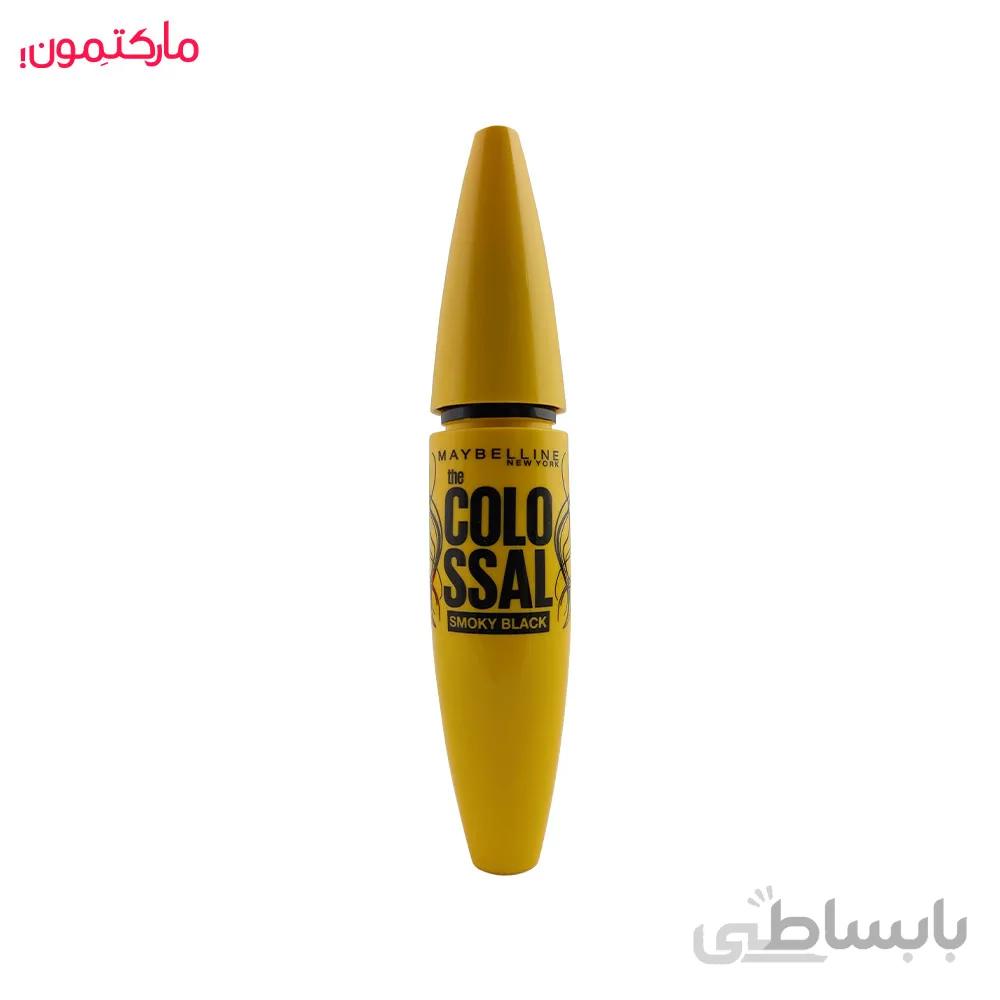 ریمل میبلین حجم دهنده مدل the colo ssal smoky black