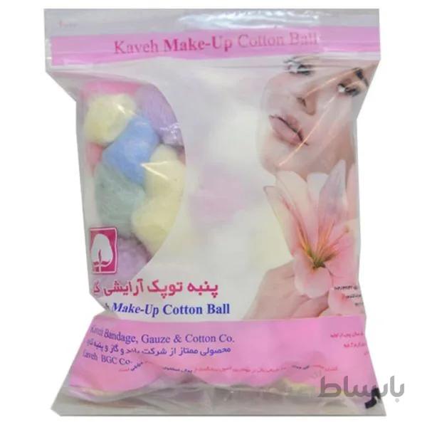 پنبه توپک آرایشی گل 50 گرمی
