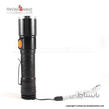 چراغ قوه دستی زوم دار چشمک زن COB