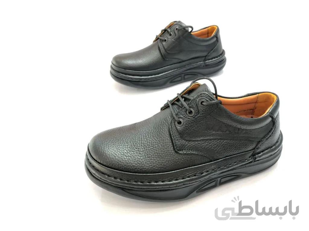 کفش طبی مردانه تمام چرم آرین