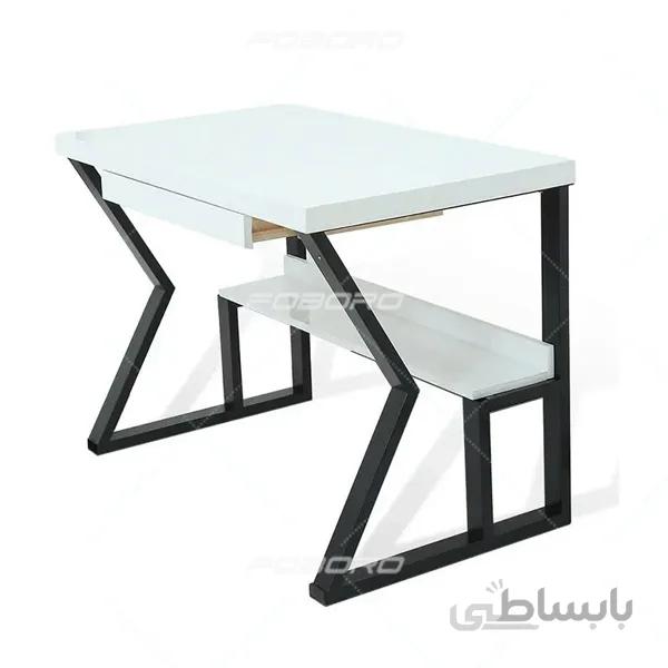 میز پایه فلزی کشو دار مدل ایکاد