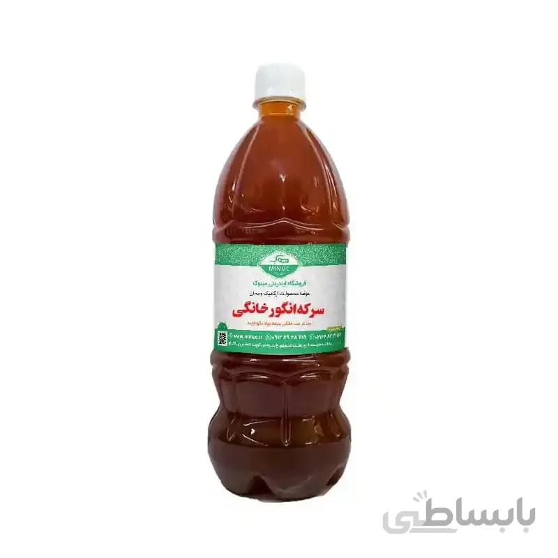 سرکه انگور خانگی ۱ لیتری