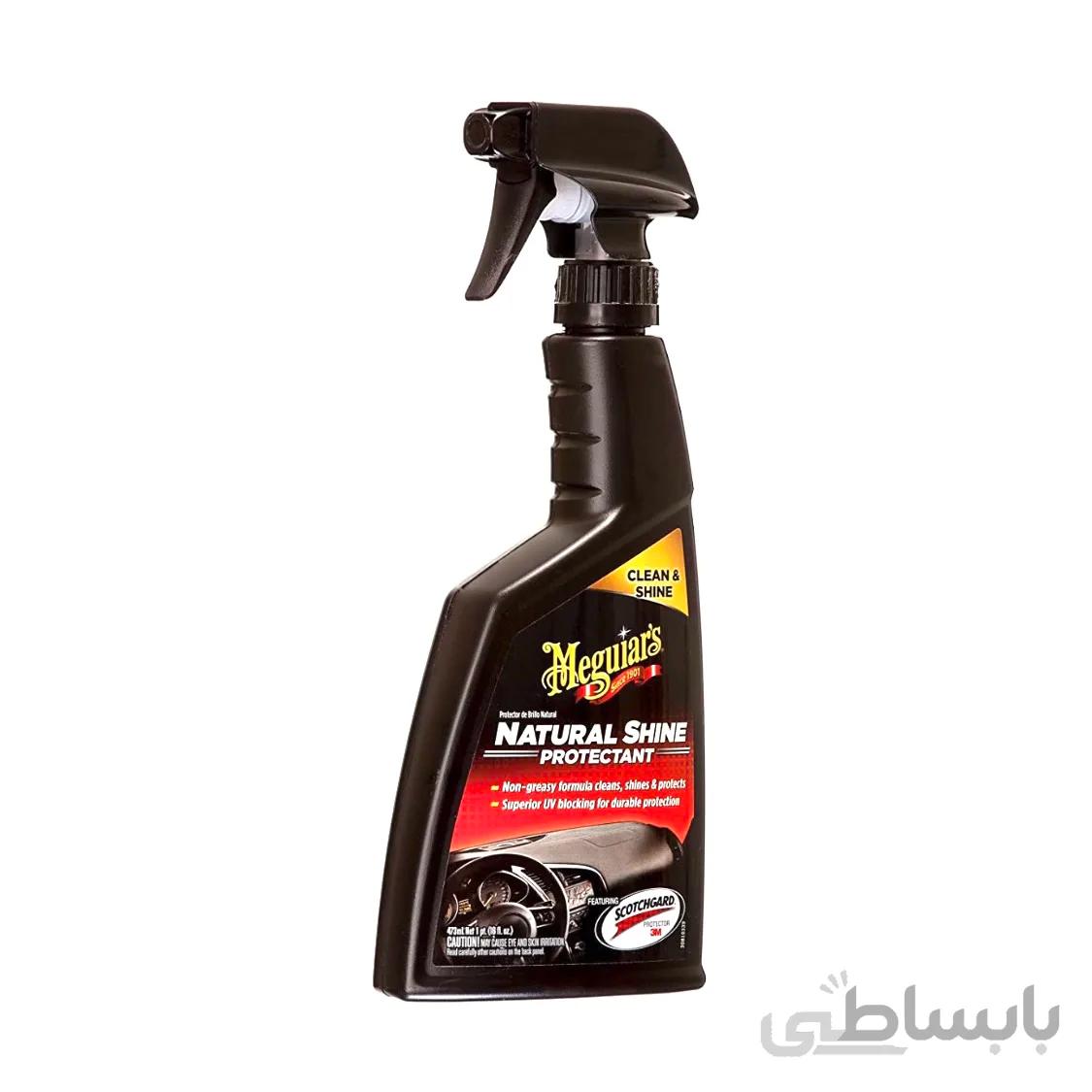 اسپری واکس داشبورد و سطوح پلاستیکی مگوآیرز Meguiars Natural Shine Spray