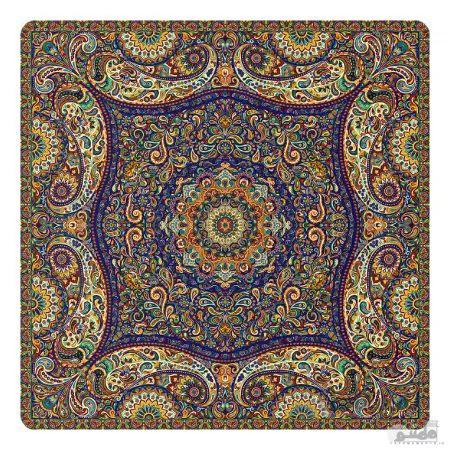 رومیزی مربع ترمه طرح پدیده کد 871