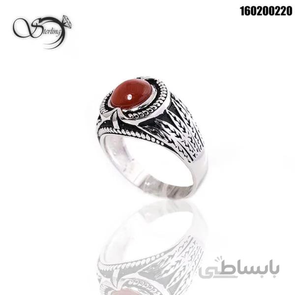 انگشتر اسپرت نقره مردانه کد:۱۷۰۰