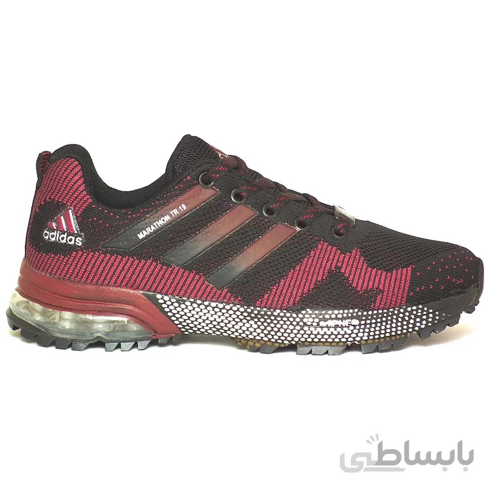 کفش اسپورت مدل ADIDAS MARATHON TR مشکی زرشکی
