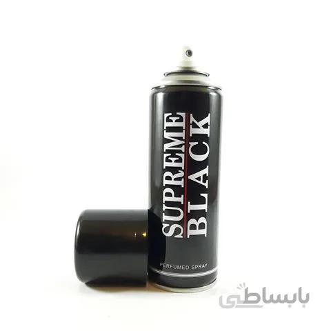 اسپری خوشبوکننده بدن(سوپرمن)SUPREME BLACK