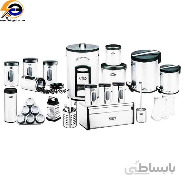 سرویس آشپزخانه ۲۸ پارچه پرشیا مدل ۹۰۰۹ ا 28-piece kitchen service Persia Model 9009