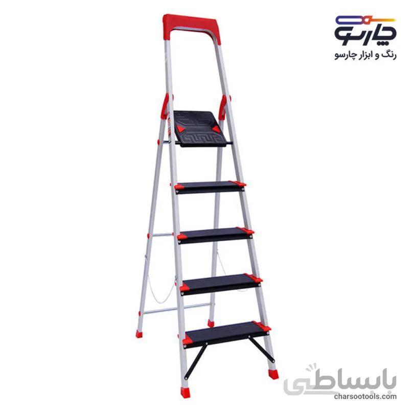 نردبان 5 پله آلومینیوم کلاسیک