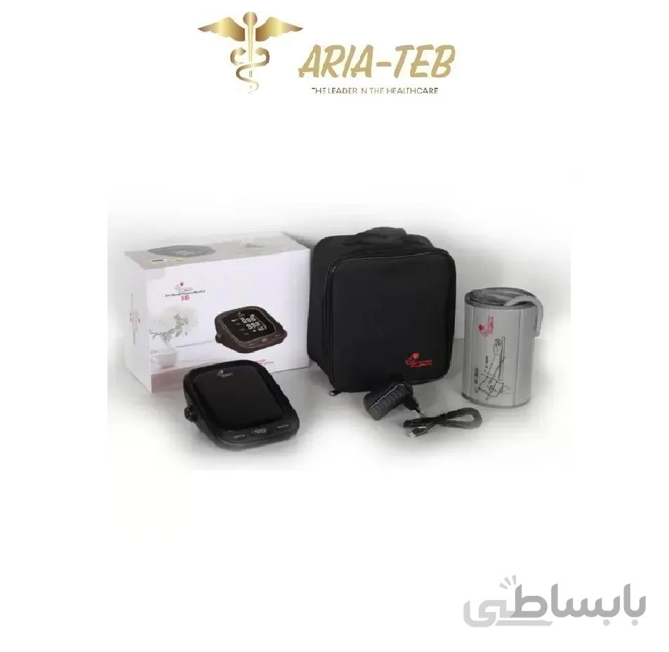 فشارسنج دیجیتالی سخنگو LED با کاف فنری و شارژی X6