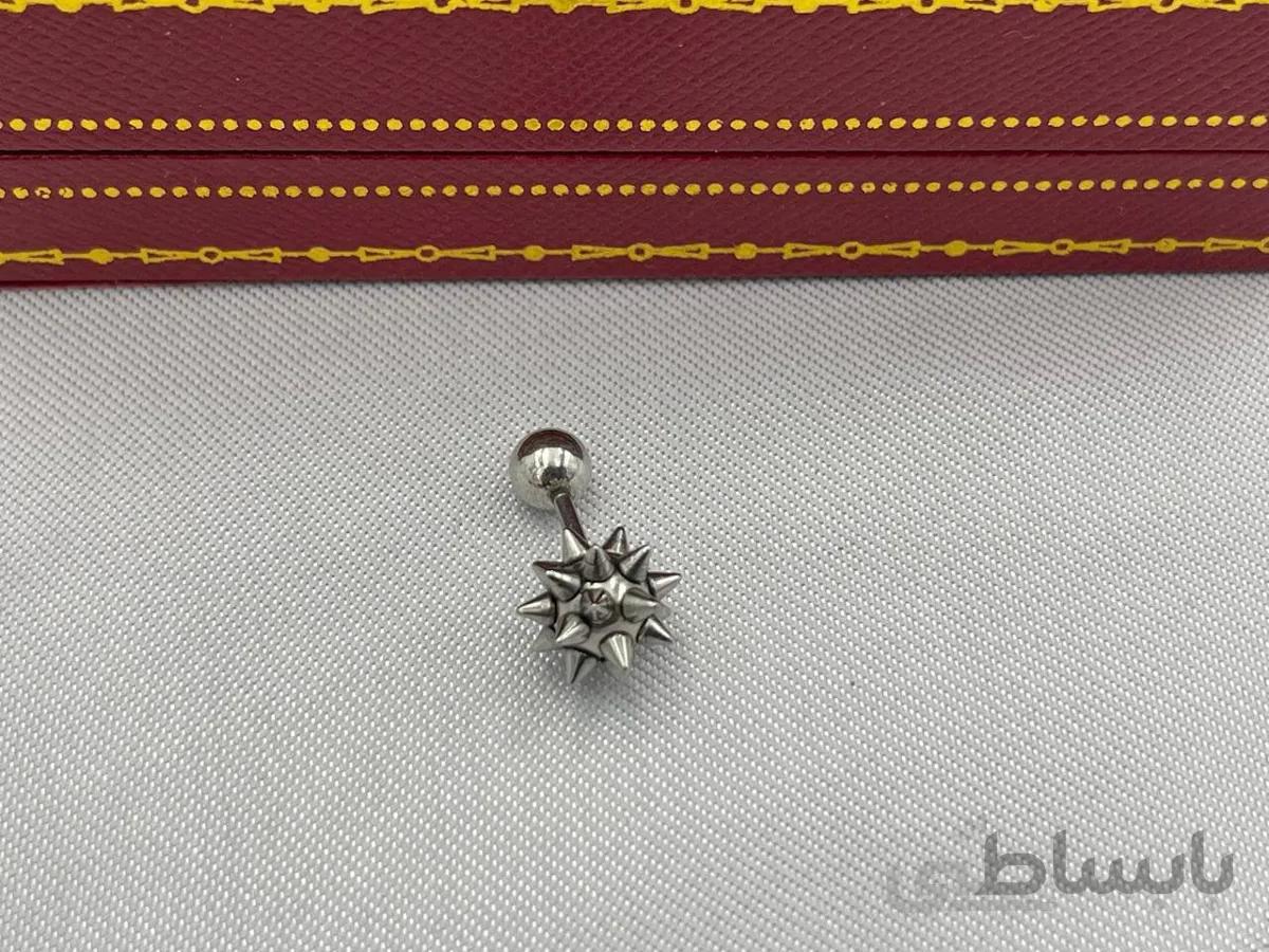 پیرسینگ گوش طرح گرز میخ دار