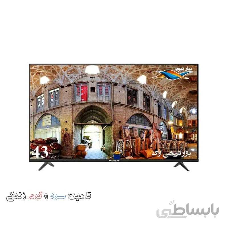 تلویزیون 43 اینچ ال ای دی هوشمند ایکس ویژن مدل 43XT735 ا X.Vision 43 Inch Smart LED TV - 43XT735