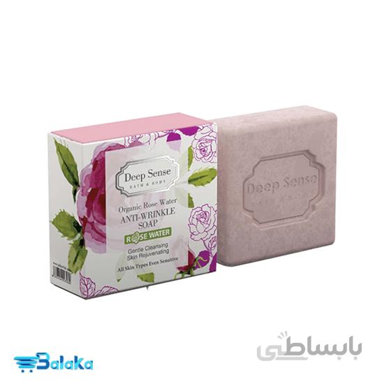 صابون کرمی مناسب انواع پوست گلاب دیپ سنس ا Deep Sense Rose Water Softening Cream Soap