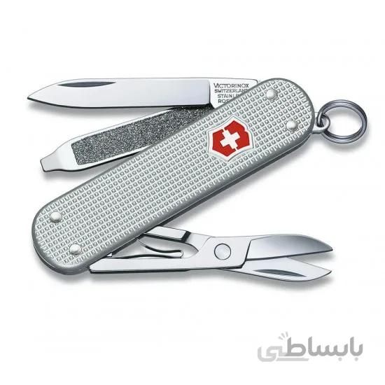 چاقو 5 کاره مدل Victorinox - Classic Alox