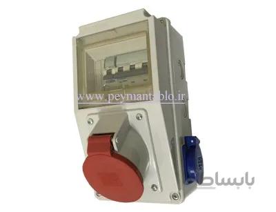 جعبه پریز کارگاهی تک و سه فاز (IP66) آمپراژ 32 (PARSA)