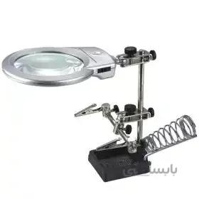 ذره بین رومیزی لحیم کاری 90 میلیمتری Camar MG16129