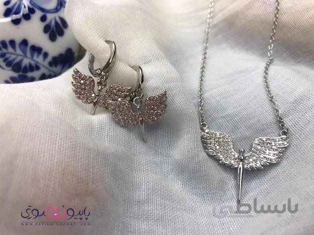 نیم ست فرشته زد جی جولری