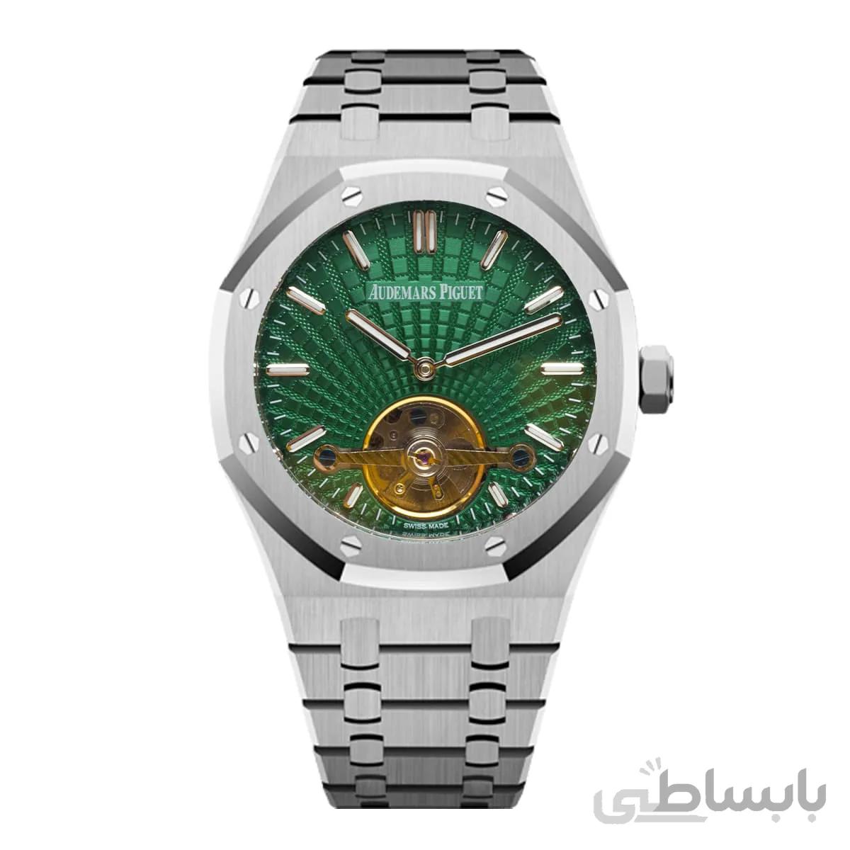 ساعت مچی ای پی سبز مدل Audemars Piguet Royal OAK