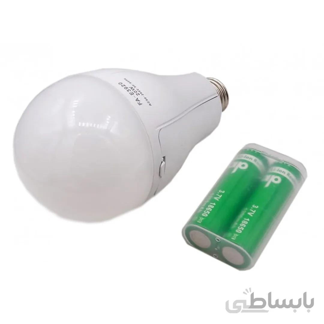 لامپ اضطراری شارژی سرپیچی 20 وات مدل FA-E3920
