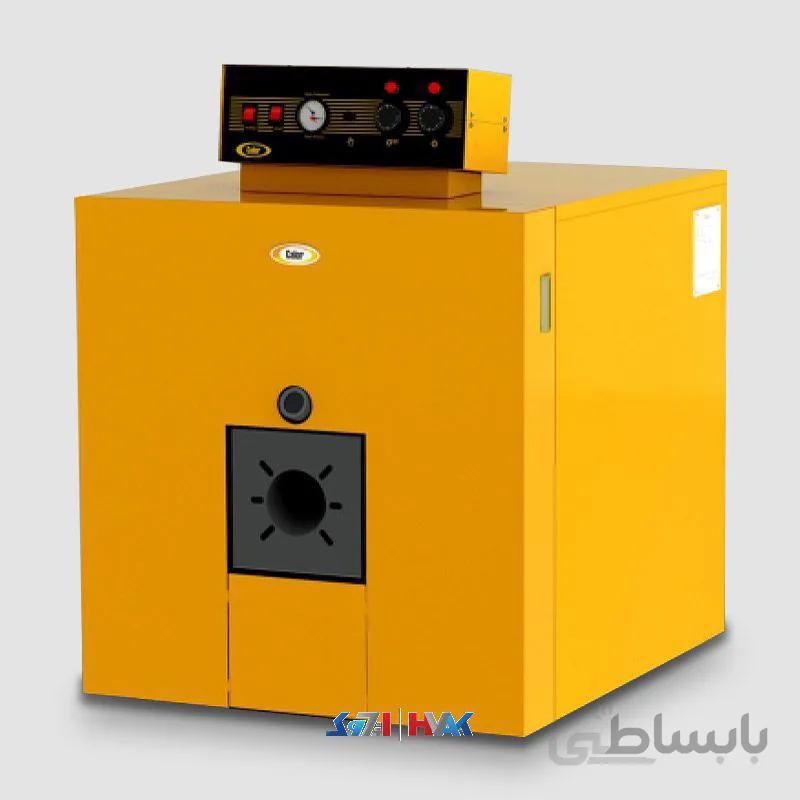 دیگ فولادی آبگرم آذران صنعت امرتات (کالور) مدل C80