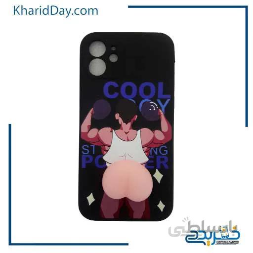 قاب هلویی گوشی iPhone 12 طرح ورزشکار کد IP200383