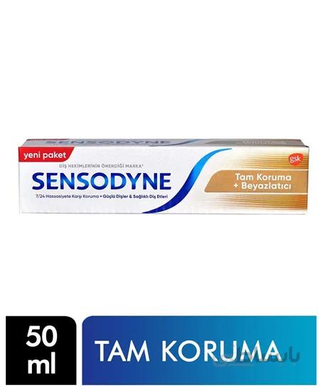 خمیر دندان سنسوداین مدل Tam Koruma حجم 50 میل