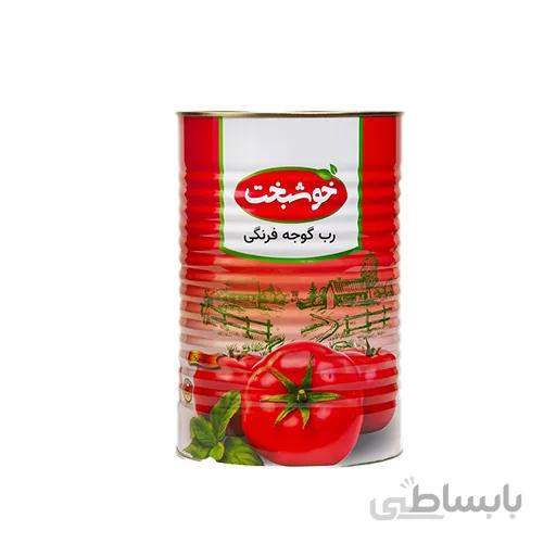 رب گوجه فرنگی قوطی 400 گرمی خوشبخت
