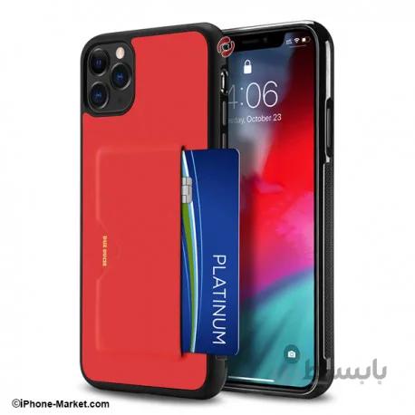 کاور چرم آیفون 11 پرو مکس مدل Pocard برند Dux Ducis