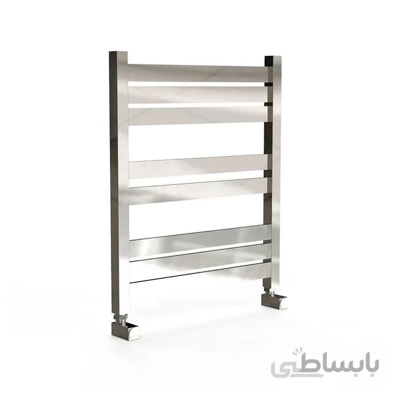 حوله خشک کن استیل کروم فلت مستطیلی