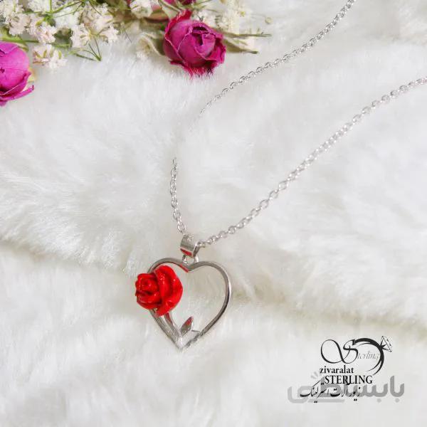 گردنبند نقره زنانه کد 181463