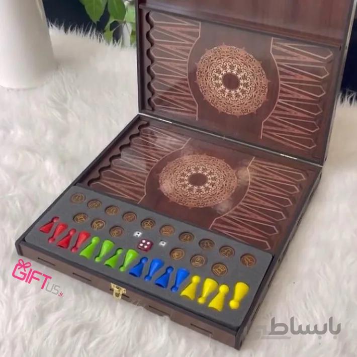 تخته لاکچری مدل زیما (شامل 6 بازی)